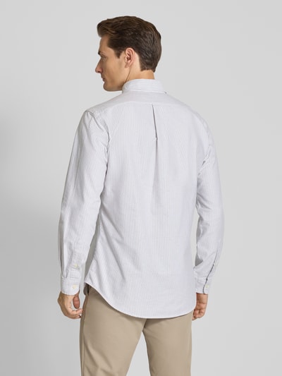 Polo Ralph Lauren Custom Fit Freizeithemd mit Button-Down-Kragen Hellgrau 5