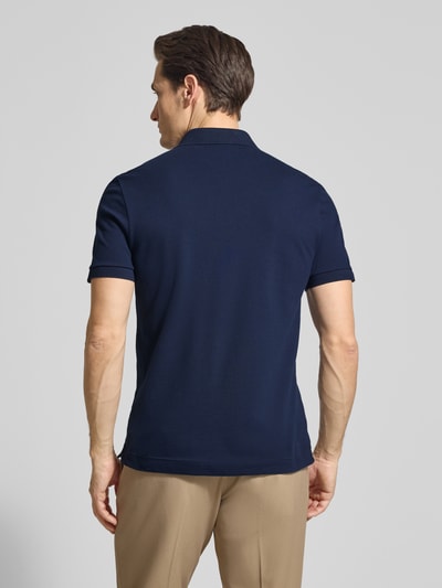 Lacoste Koszulka polo o kroju regular fit z mieszanki bawełny Granatowy 5