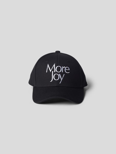 More Joy by C.Kane Cap mit Label-Stitching Schwarz 4