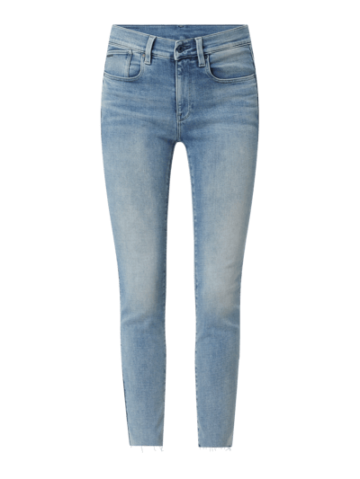 G-Star Raw Jeansy o kroju skinny fit z dodatkiem streczu model ‘Lhana’ Jeansowy niebieski 2