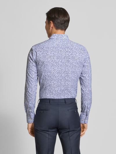 BOSS Slim Fit Hemd aus Baumwoll-Mix Bleu 5