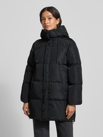 Weekend Max Mara Regular Fit Daunenmantel mit Kapuze Modell 'NEWBEMBO' Black 4