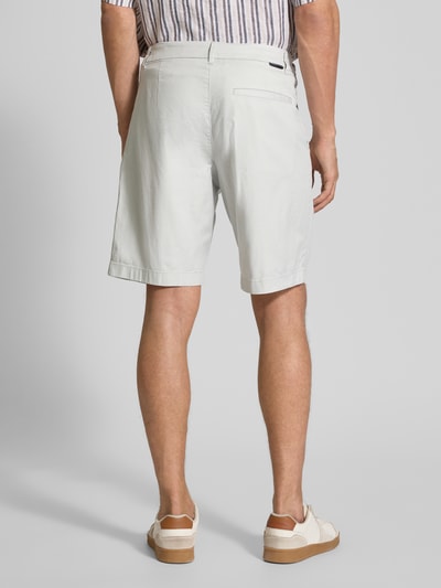 Tom Tailor Denim Regular fit korte chino van puur katoen Lichtgrijs - 5