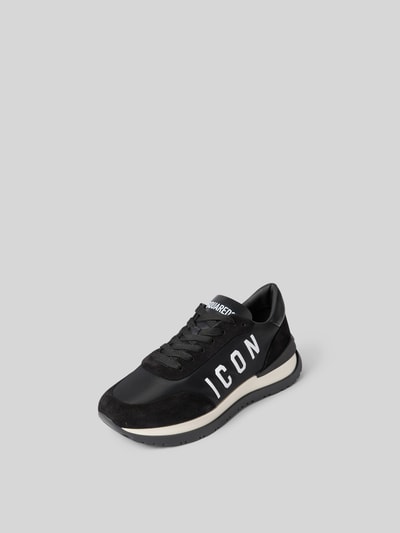 Dsquared2 Sneaker aus Leder-Mix Black 2