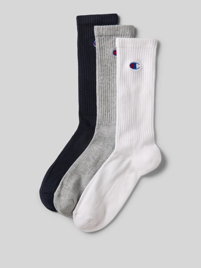 CHAMPION Socken mit Label-Stitching im 3er-Pack Marine 1