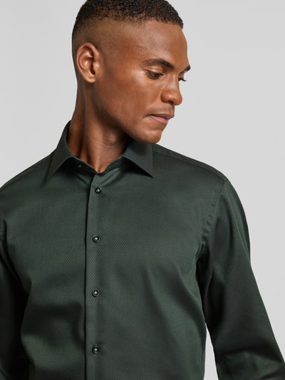 Christian Berg Men Regular Fit Business-Hemd aus reiner Baumwolle mit Kentkragen Bottle 3