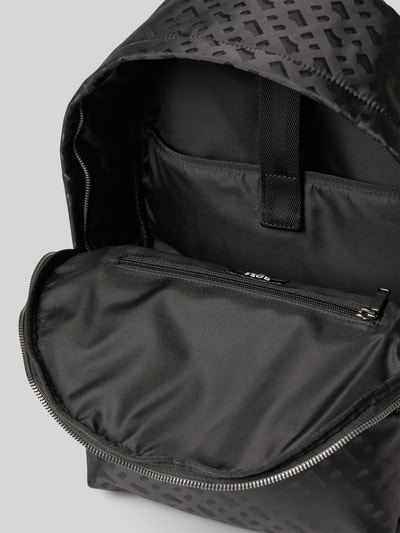 BOSS Rucksack mit Label-Details Modell 'Catch 3.0' Black 5