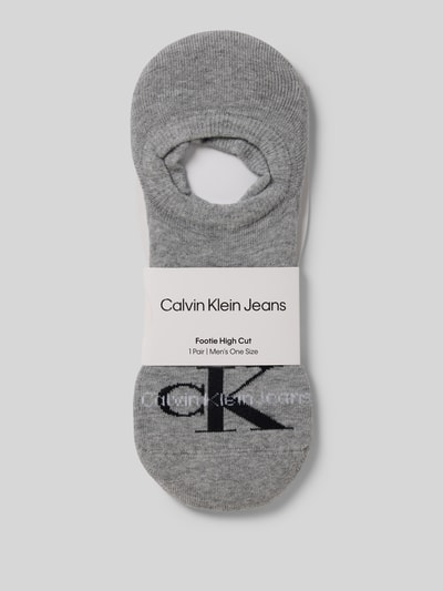 CK Calvin Klein Sokken met labelprint Middengrijs gemêleerd - 3