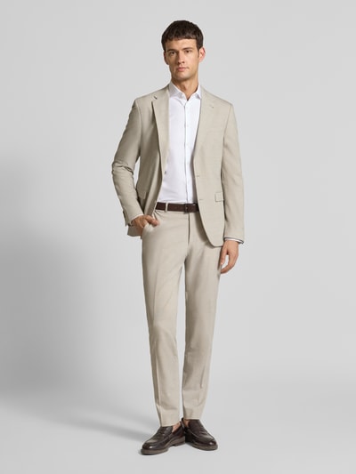 MCNEAL Slim Fit Stoffhose mit französischen Eingrifftaschen Beige 1