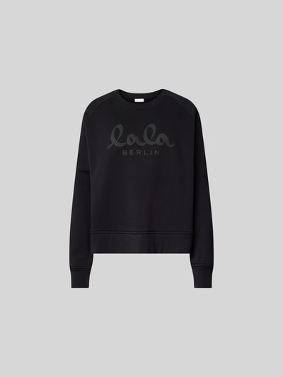 Lala Berlin Oversized Sweatshirt aus Baumwolle Black 2