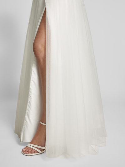 Luxuar Brautkleid mit Herz-Ausschnitt Offwhite 6