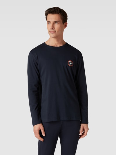 A Fish Named Fred Longsleeve met ronde hals Marineblauw - 4