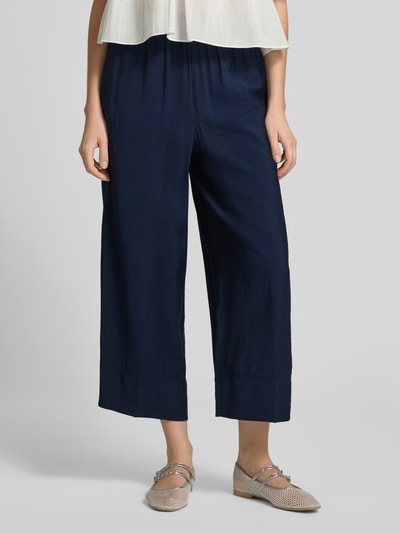 Tom Tailor Regular Fit Culotte aus Viskose-Mix  Marine 4