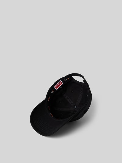 Kenzo Basecap mit Label-Stitching Black 3