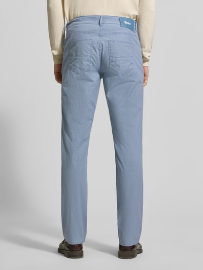 Brax Regular Fit Hose mit 5-Pocket-Design aus Baumwoll-Mix Modell 'Cadiz' Hellblau 5