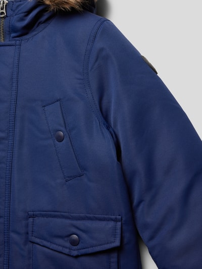 Polo Ralph Lauren Kids Parka met klepzakken Marineblauw - 2