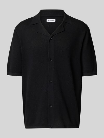 JACK & JONES Freizeithemd mit Knopfleiste Modell 'ORION' Black 2