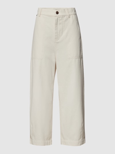 Weekend Max Mara Culotte aus Baumwolle Modell 'Milord' Ecru 2