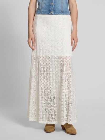 ICHI Maxirock mit Spitze Modell 'MERMAIDA' Offwhite 4