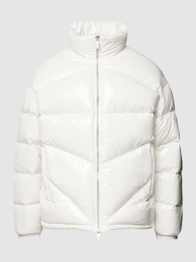 ARMANI EXCHANGE Donsjack met tweewegritssluiting, model 'Glossy Puffer' Offwhite - 2