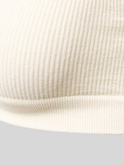 OH APRIL Bralette met labeldetail, model 'Josey' Offwhite - 2