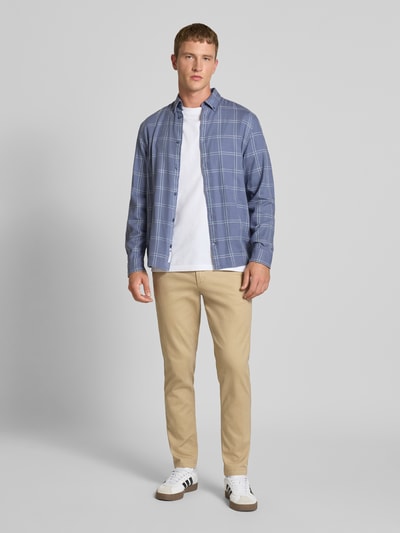 Jack & Jones Slim fit broek met steekzakken, model 'MARCO' Beige - 1