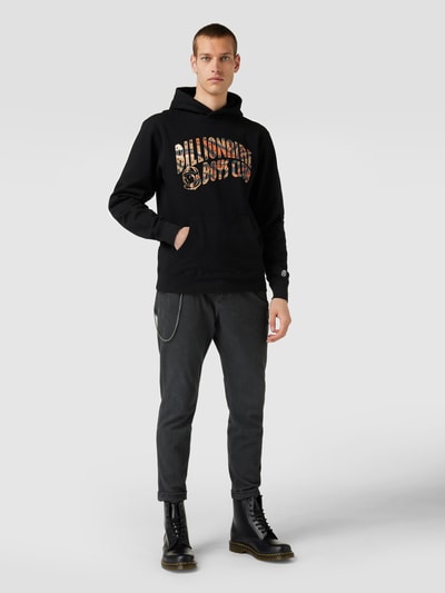 Billionaire Boys Club Hoodie mit kontrastivem Label-Print Black 1