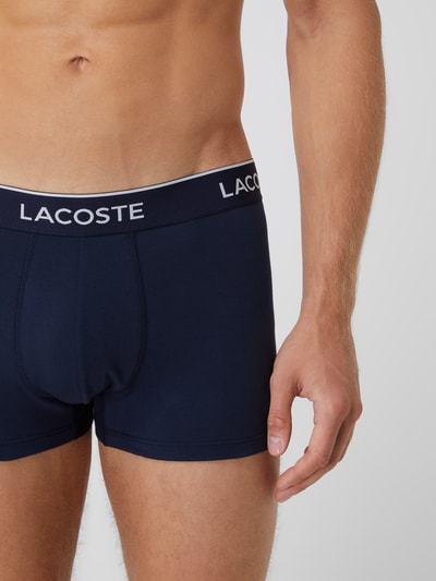 Lacoste Trunks mit Label-Details im 3er-Pack Blau 5