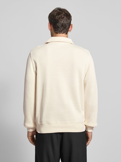Lacoste Regular Fit Sweatshirt aus reiner Baumwolle Offwhite 5