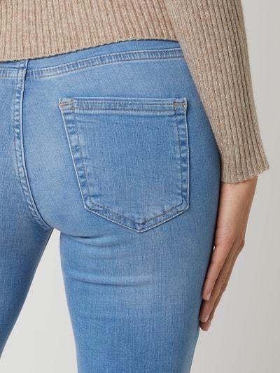 Only Skinny Fit Cropped Jeans mit Stretch-Anteil  Jeansblau 3