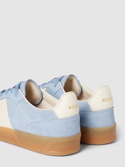 BOSS Sneaker mit Kontrastbesatz Modell 'Brenta' Hellblau 2