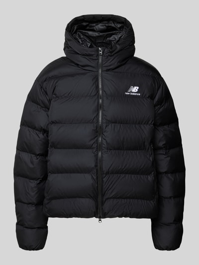 New Balance Steppjacke mit Label-Stitching Modell 'BOSTON' Black 1