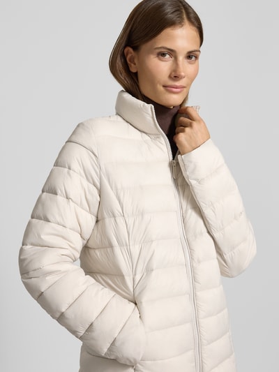 Christian Berg Woman Selection Gewatteerd jack met opstaande kraag Steengrijs - 3