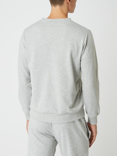 HOM Sweatshirt aus Baumwolle  Mittelgrau Melange 5