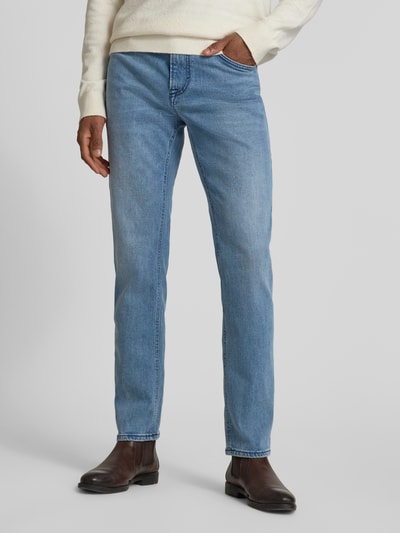 JOOP! JEANS Regular fit Jeans met Logodetail Model 'Mitch' Jeansblauw - 4