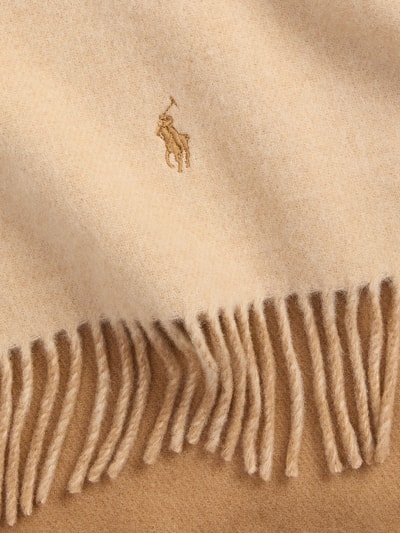Polo Ralph Lauren Sjaal van pure wol met gestikt logo Camel - 2