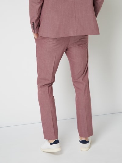 SELECTED HOMME Herren Anzughose - Straight Fit Mit Bügelfalten