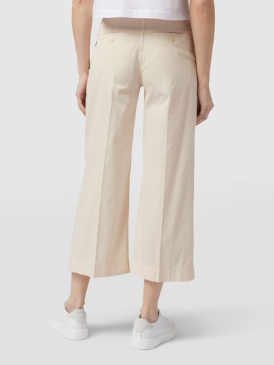 Drykorn Stoffen broek met persplooien, model 'Bonnet' Offwhite - 5