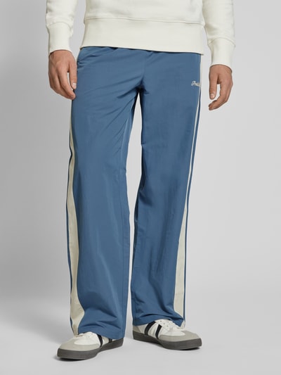 PROHIBITED Sweatbroek met elastische band Rookblauw - 4