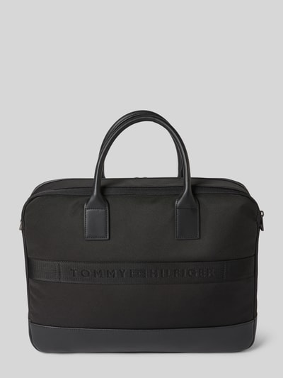 Tommy Hilfiger Laptoptasche mit Logo-Struktur Black 4