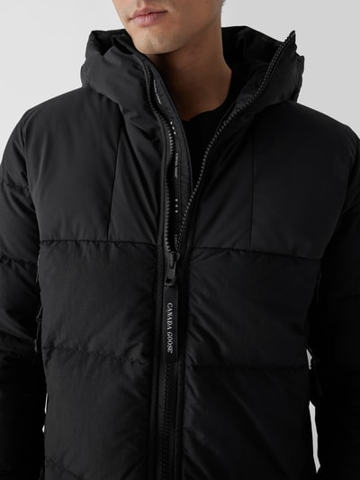 Canada Goose Daunenjacke in Stepp-Optik Schwarz 3