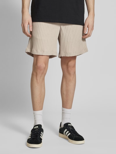 Jack & Jones Regular Fit Shorts mit Strukturmuster Modell 'JAIDEN MASSIMO' Beige 4