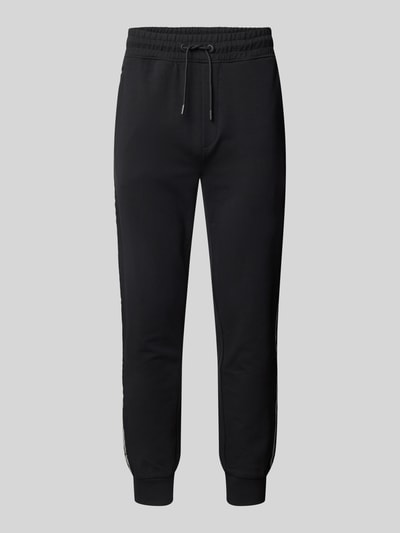 Guess Activewear Sweatpants mit Label-Print Modell 'NEW ARLO' Black 2