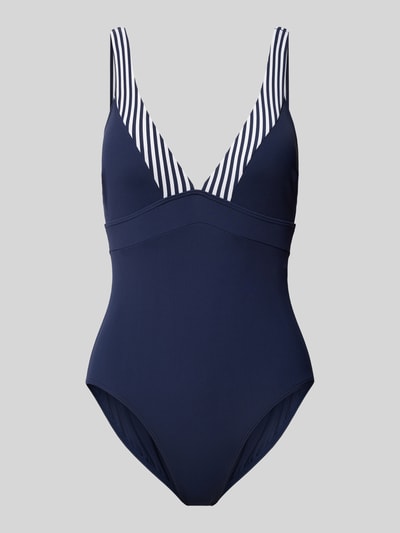 Esprit Badpak met streepmotief, model 'BONDI BEACH' Donkerblauw - 1