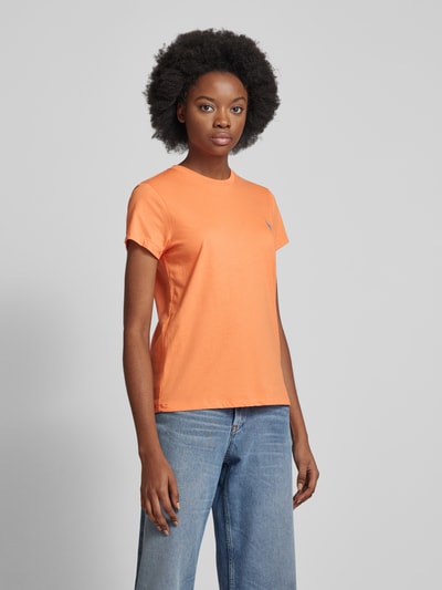 Polo Ralph Lauren T-shirt met logostitching Oranje - 4