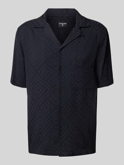 Strellson Regular fit vrijetijdsoverhemd van een mix van viscose en katoen, model 'CISCO' Zwart - 2