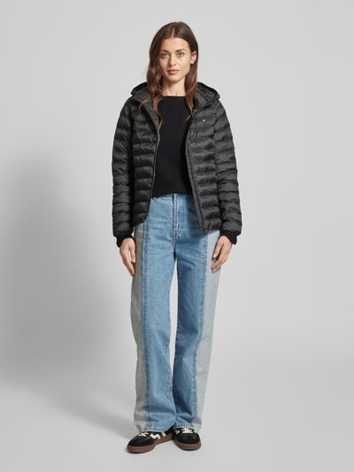 Tommy Hilfiger Steppjacke mit Label-Stitching Black 1