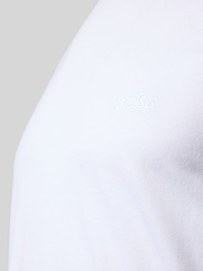 Produktfoto, Regular Fit T-Shirt aus reiner Baumwolle im 3er-Pack Modell 'CLASSIC' von BOSS in Optik: Unifarben, Label-Schriftzug, feine Jersey-Textur.