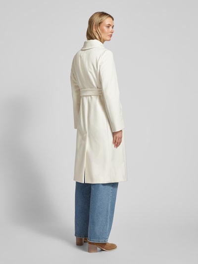 Max Mara Studio Jas met tailleriem Wit - 5