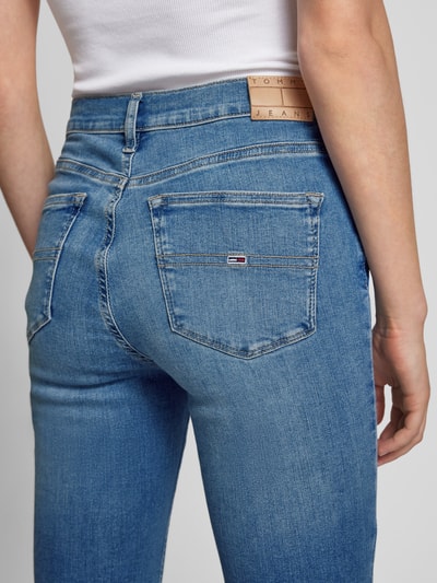 Tommy Jeans Skinny fit jeans in 5-pocketmodel, model 'NORA' Jeansblauw - 3